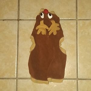 Simply Dog Small Dog Reindeer Hoody